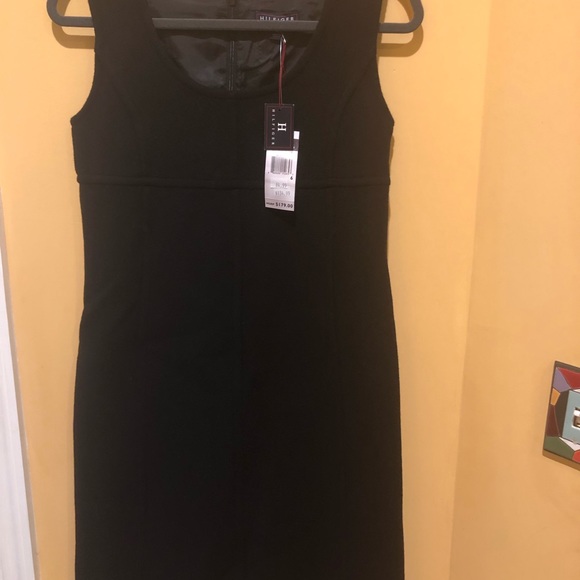 Tommy Hilfiger black wool dress - Picture 4 of 8